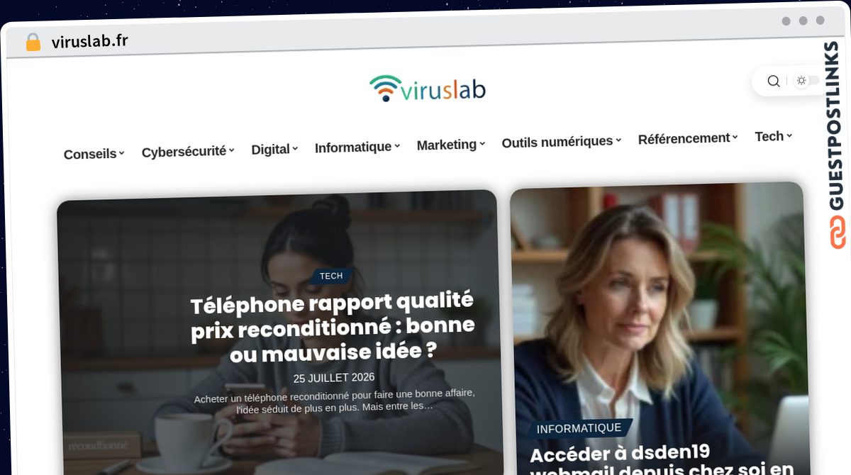Publish Guest Post on viruslab.fr