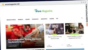 Publish Guest Post on wavemagazine.net
