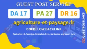 Buy Guest Post on agriculture-et-paysage.fr