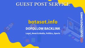 Buy Guest Post on botasot.info