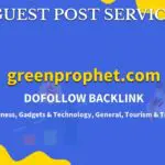Buy Guest Post on greenprophet.com