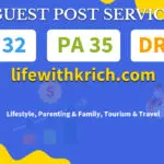 Buy Guest Post on lifewithkrich.com