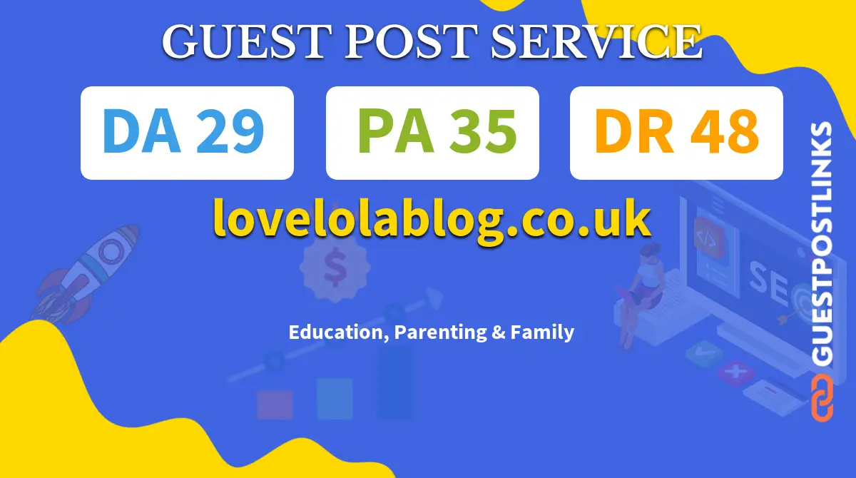 Buy Guest Post on lovelolablog.co.uk