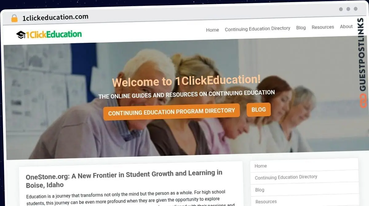 Publish Guest Post on 1clickeducation.com
