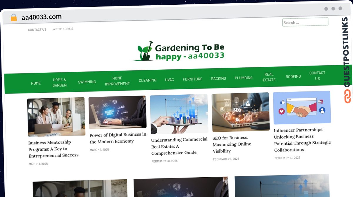 Publish Guest Post on aa40033.com