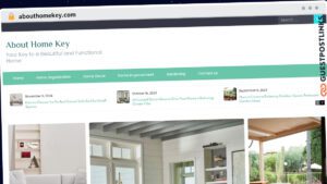 Publish Guest Post on abouthomekey.com