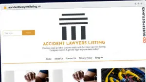 Publish Guest Post on accidentlawyerslisting.us