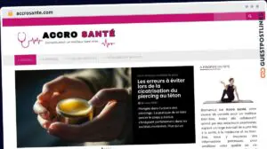 Publish Guest Post on accrosante.com