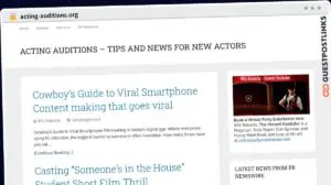 Publish Guest Post on acting-auditions.org
