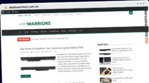 Publish Guest Post on akedowarriors.com.au