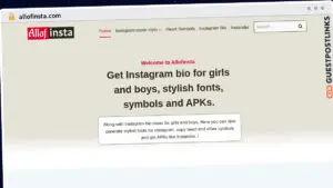 Publish Guest Post on allofinsta.com