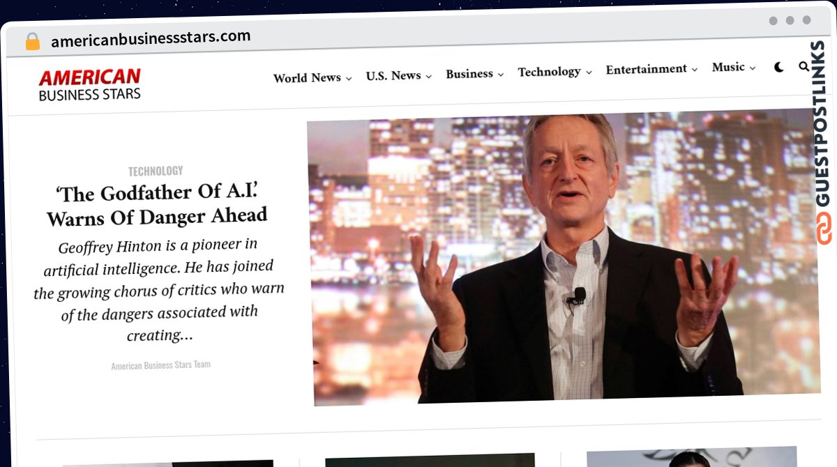 Publish Guest Post on americanbusinessstars.com