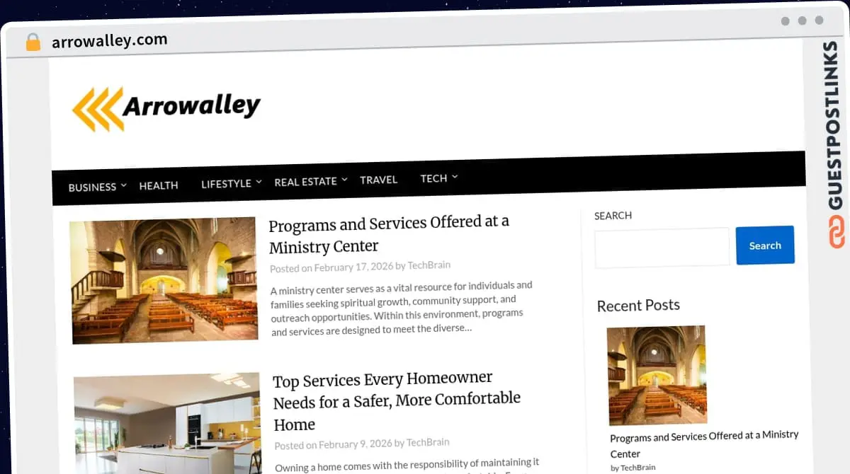 Publish Guest Post on arrowalley.com