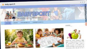 Publish Guest Post on baby-sport.fr
