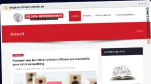 Publish Guest Post on belgium-referencement.eu