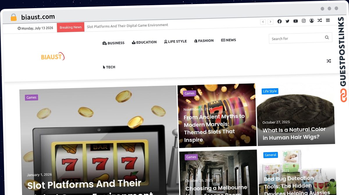 Publish Guest Post on biaust.com