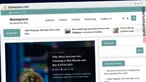 Publish Guest Post on bioimpress.com