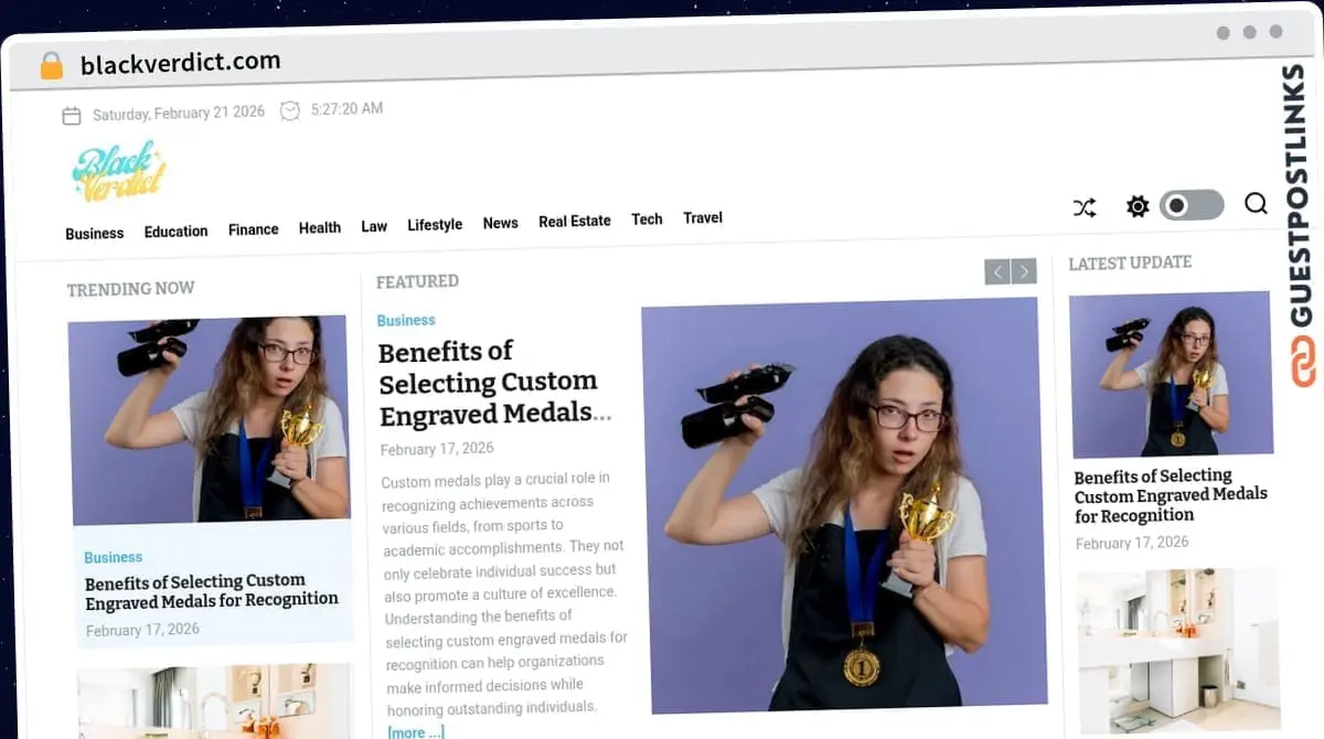 Publish Guest Post on blackverdict.com