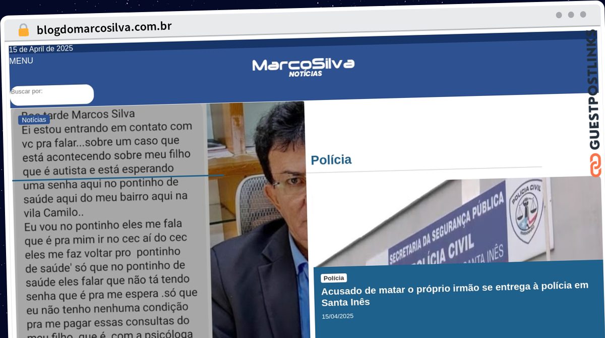 Publish Guest Post on blogdomarcosilva.com.br
