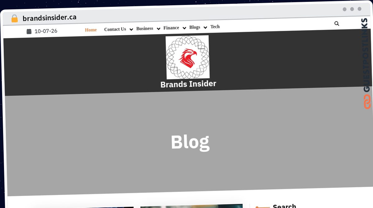 Publish Guest Post on brandsinsider.ca