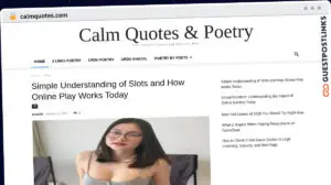 Publish Guest Post on calmquotes.com