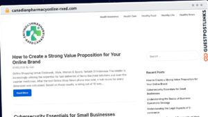Publish Guest Post on canadianpharmacyonline-rxed.com