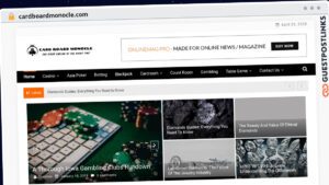 Publish Guest Post on cardboardmonocle.com