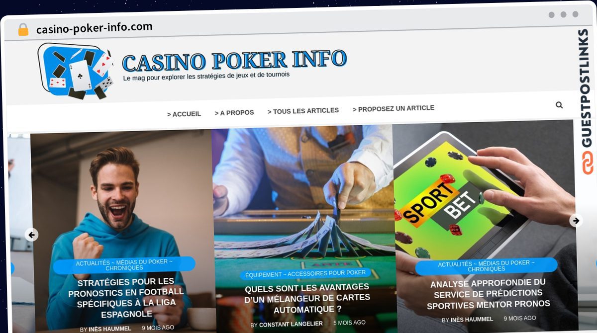 Publish Guest Post on casino-poker-info.com