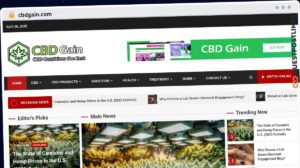 Publish Guest Post on cbdgain.com
