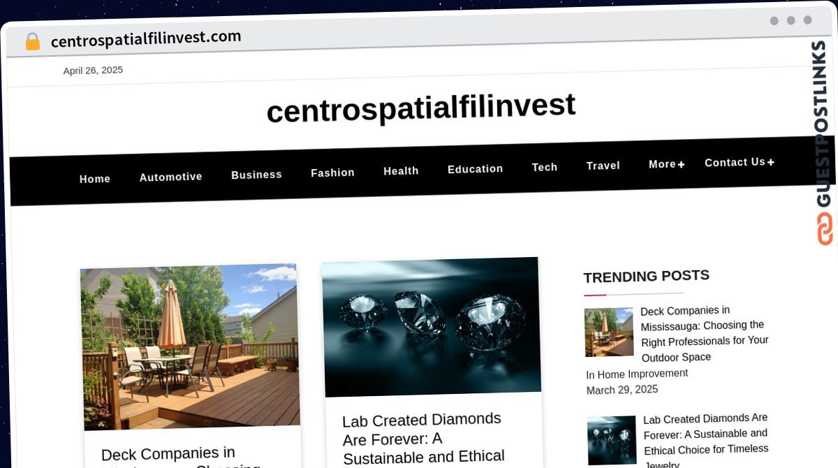 Publish Guest Post on centrospatialfilinvest.com