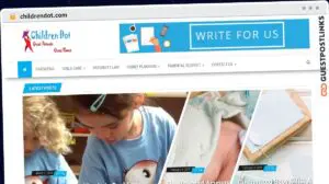 Publish Guest Post on childrendot.com