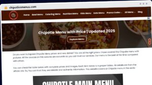 Publish Guest Post on chipotlesmenus.com