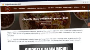 Publish Guest Post on chipotlesmenus.com