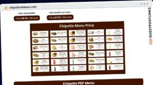 Publish Guest Post on chipotlesmenus.com