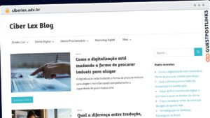 Publish Guest Post on ciberlex.adv.br
