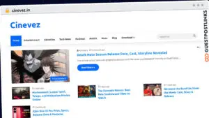 Publish Guest Post on cinevez.in