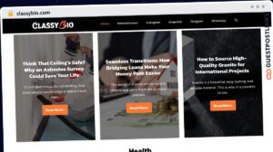 Publish Guest Post on classybio.com