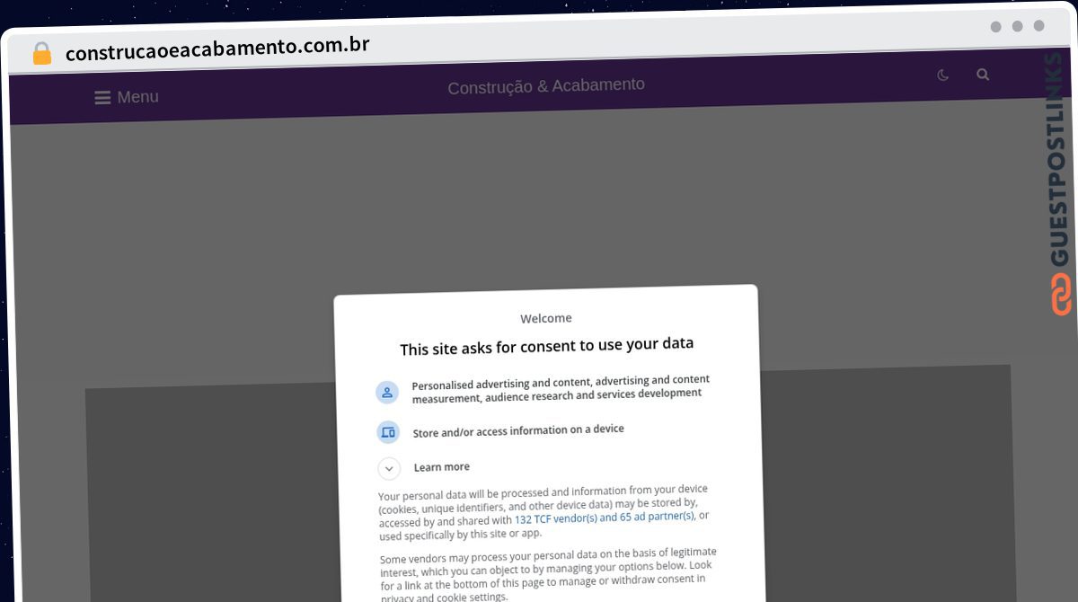 Publish Guest Post on construcaoeacabamento.com.br