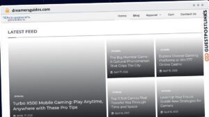 Publish Guest Post on dreamersguides.com