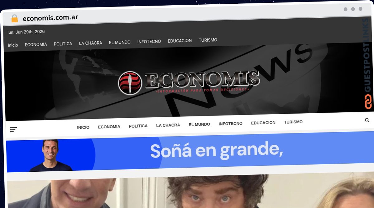 Publish Guest Post on economis.com.ar