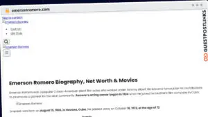 Publish Guest Post on emersonromero.com