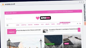 Publish Guest Post on eromes.co.uk