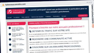 Publish Guest Post on faitesvousconnaitre.com