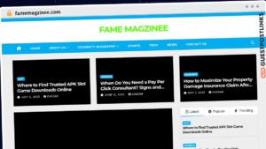 Publish Guest Post on famemagzinee.com