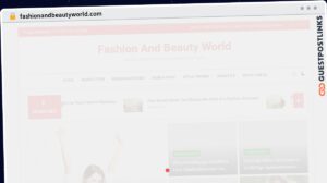 Publish Guest Post on fashionandbeautyworld.com