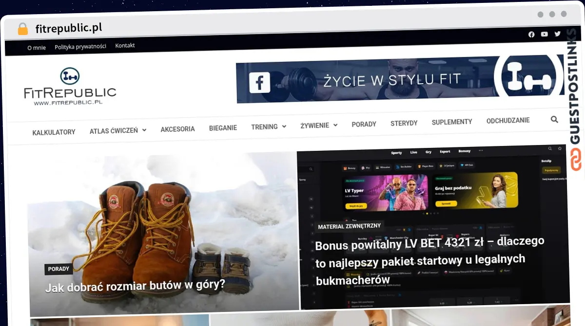 Publish Guest Post on fitrepublic.pl