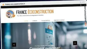 Publish Guest Post on france-eco-construction.fr
