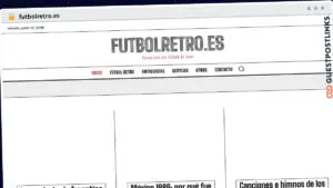 Publish Guest Post on futbolretro.es