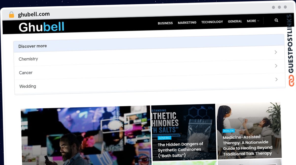 Publish Guest Post on ghubell.com