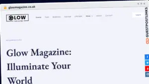 Publish Guest Post on glowmagazine.co.uk